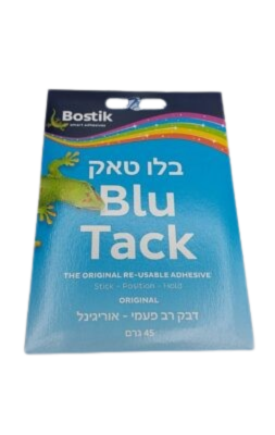 דבק רב פעמי אורגינל בלו טאק