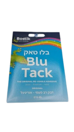 דבק רב פעמי אורגינל בלו טאק