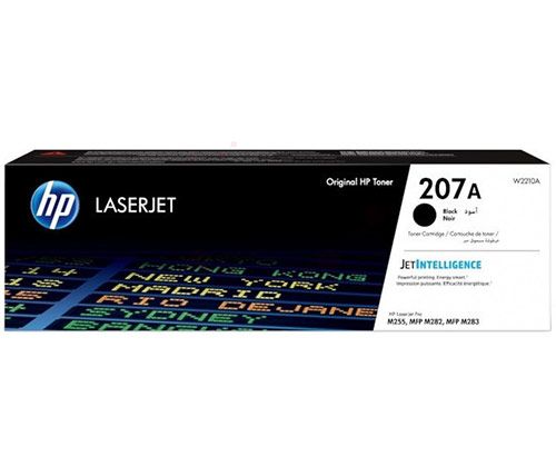 טונר שחור מקורי 207A של HP, עם קיבולת הדפסה עד 1350 דפים. מתאים למדפסות-