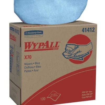 מטליות צץ רץ בקופסה WYPALL ( 100 יחידות)